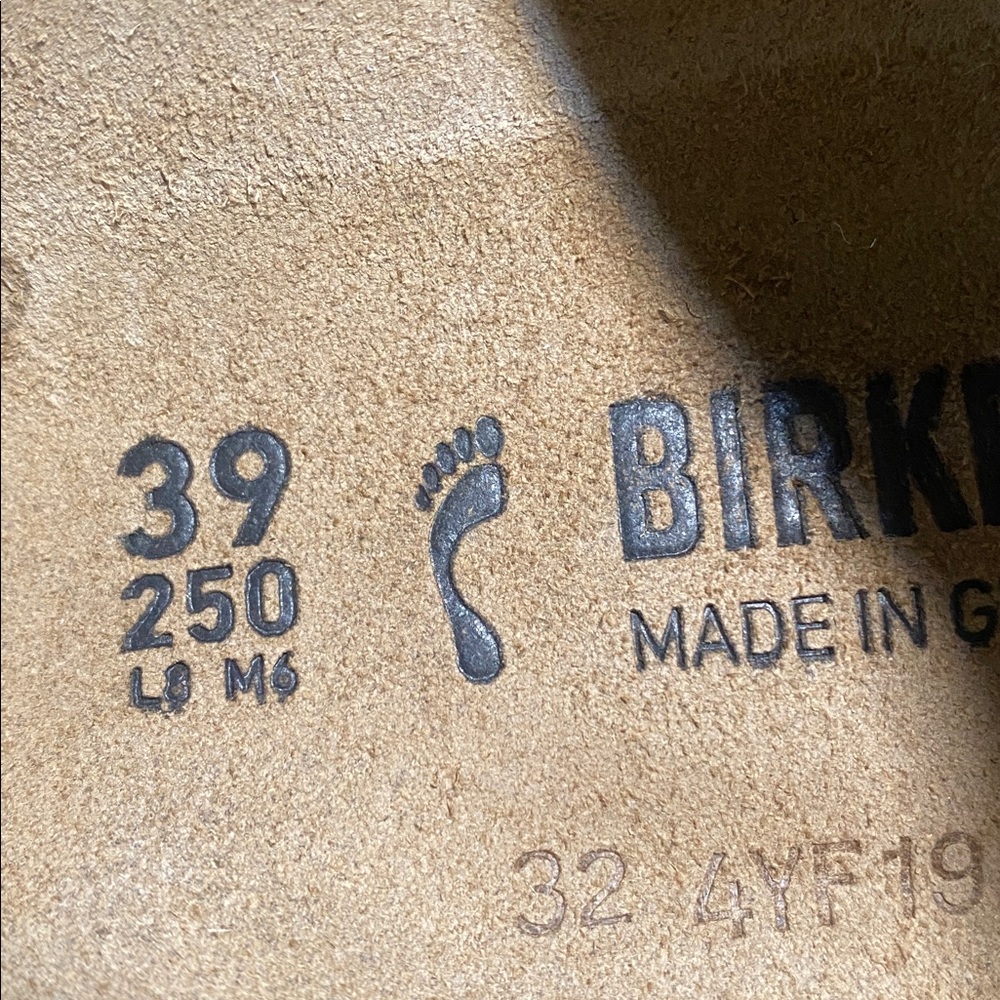 Birkenstock Arizona BS Slide Sandal - Women's stone US 8-8.5 (39) perfect! NIB - Picture 14 of 14